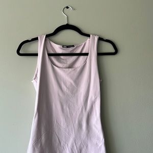 Zara pink fitted top